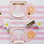 Petal Pink Eco Large Dinner Napkins