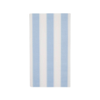 Sky Blue Cabana Striped Guest Napkins