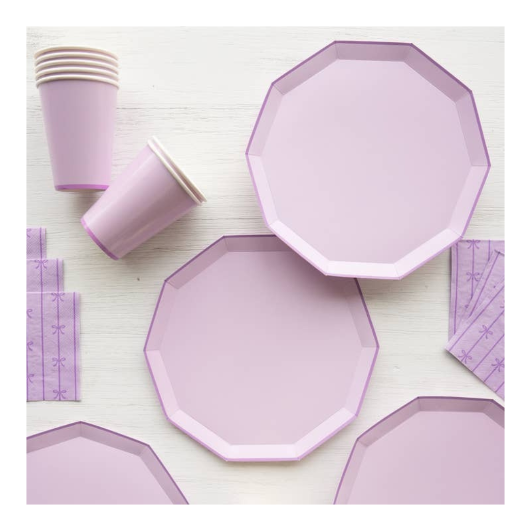 Lilac Signature Bow Small Napkins