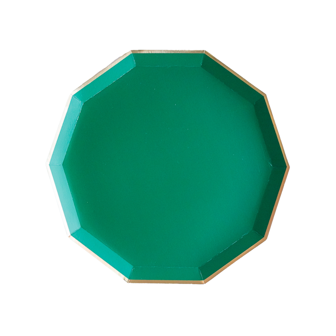 Emerald Green Small Plates