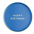 Palisades Blue "Happy Birthday" Small Plates