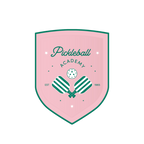 Pink & Green Pickleball Small Appetizer Dessert Plates