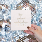 Blush Champagne Tower Cocktail Napkins