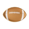 Brown Football Dinner Plates