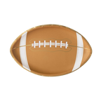 Brown Football Dinner Plates
