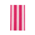 Light & Haute Pink Striped Signature Cabana Guest Napkins