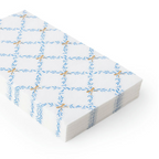 Sky Blue Trellis Guest Napkin
