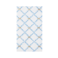 Sky Blue Trellis Guest Napkin
