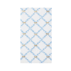 Sky Blue Trellis Guest Napkin