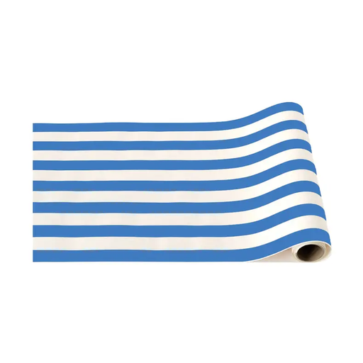 Blue Palisades Signature Cabana Stripe Table Runner