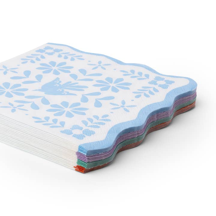 Assorted Color Fiesta Large Napkins