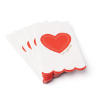 Red Heart Valentines "I'm Yours" Guest Towels