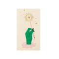 Green with Gold Magic Wand Guest Napkins