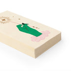 Green with Gold Magic Wand Guest Napkins