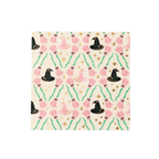 Witch Hat and Broom Dinner Napkins