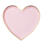 Pink Heart Valentine Small Plates