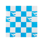 Blue Foil Checkered Hot Wheels™ Large Dinner Napkins