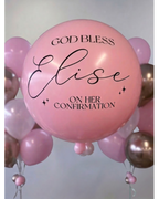 Blush Sacrament Balloons For Her