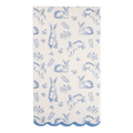 Blue Bunny Shaped Dinner Napkins