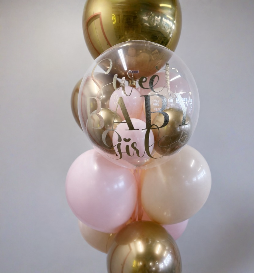 Baby Girl Dreams Balloon Bundle