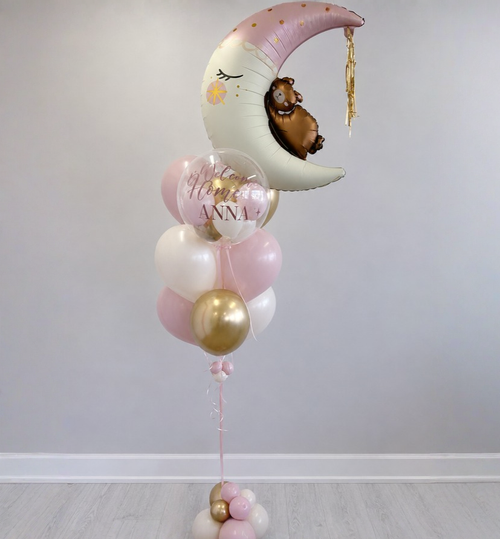 Baby In The Moon Balloon Bundle