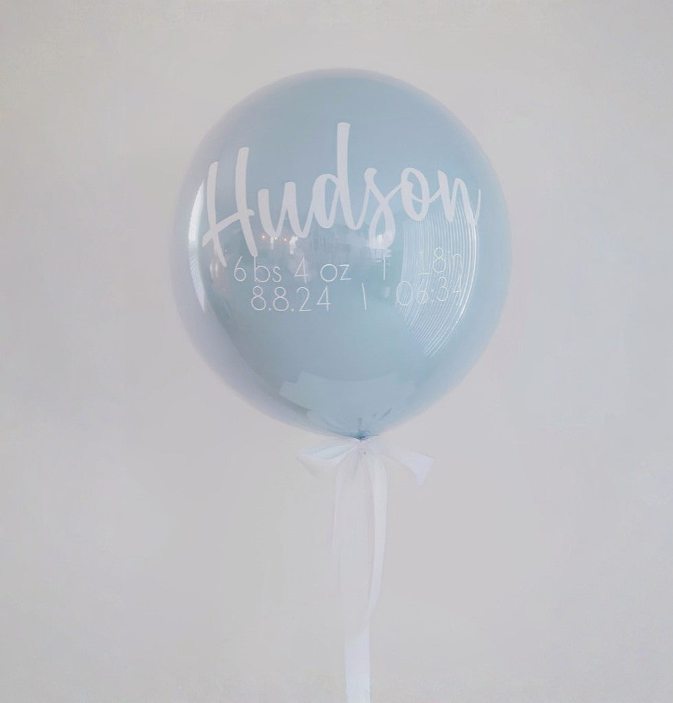 Sky Dream Pastel Personalized Balloons
