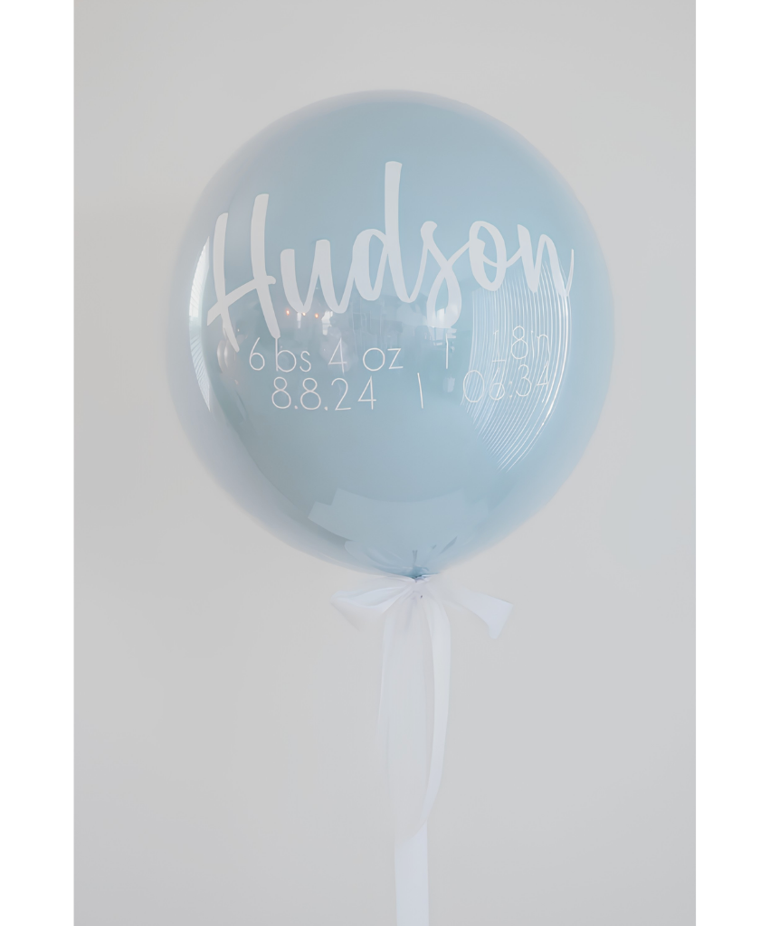 Dusty Parté Personalized Balloons