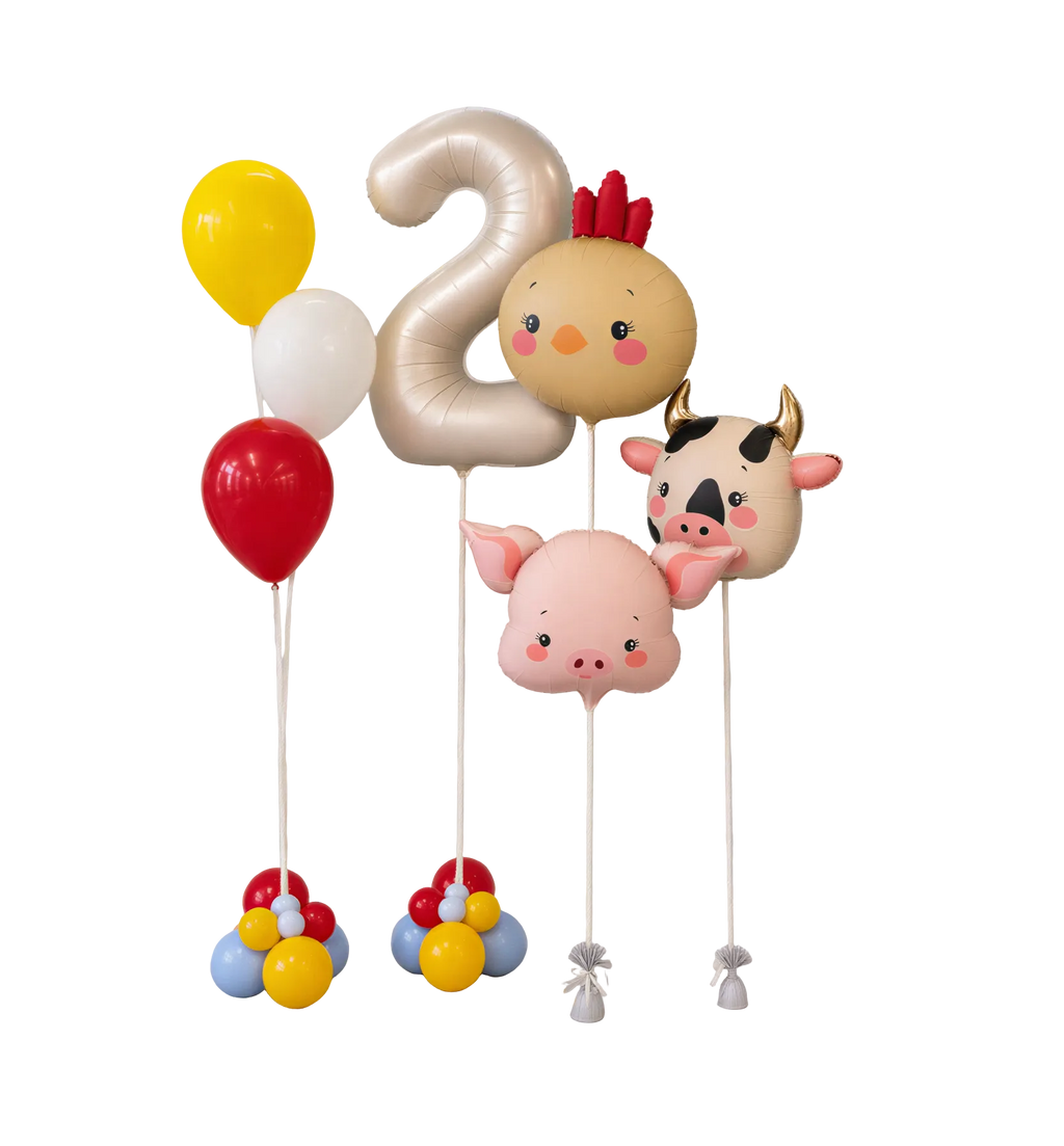Barnyard Animal Balloon Bundle