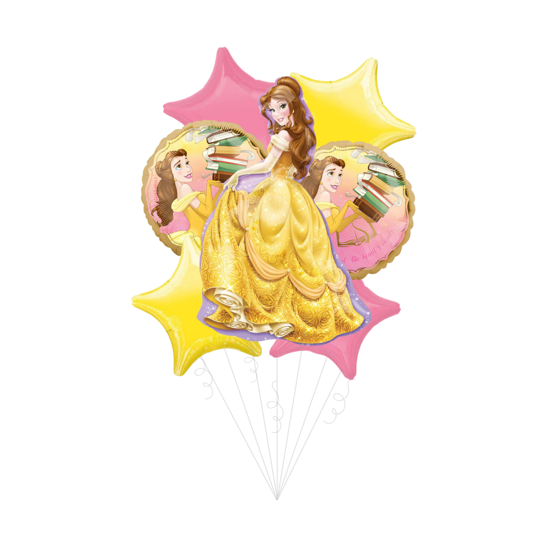 Beauty & The Beast Foil Balloon Bundle