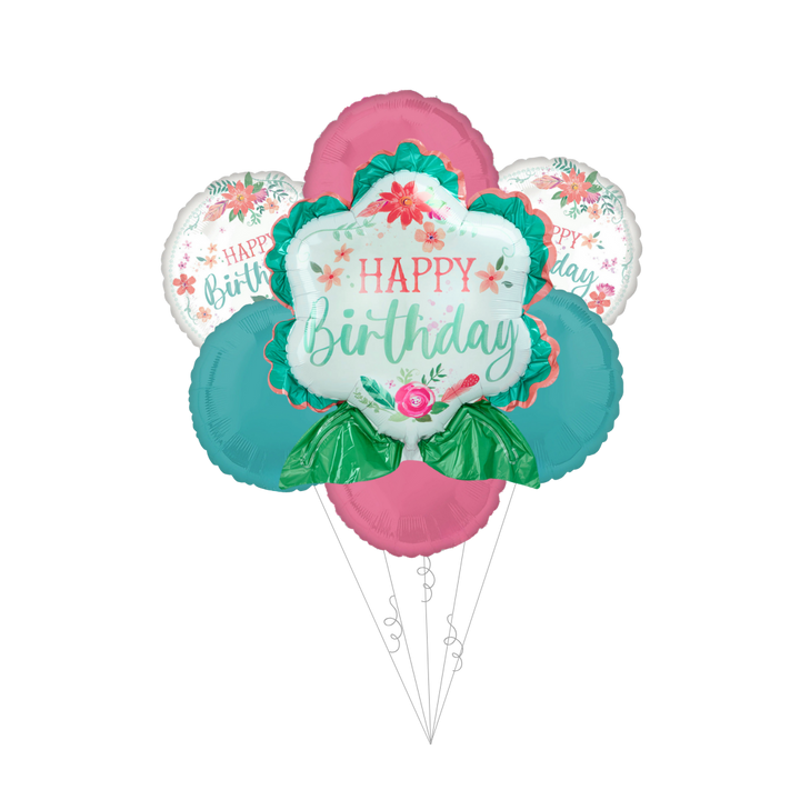 Free Spirit Birthday Foil Balloon Bundle