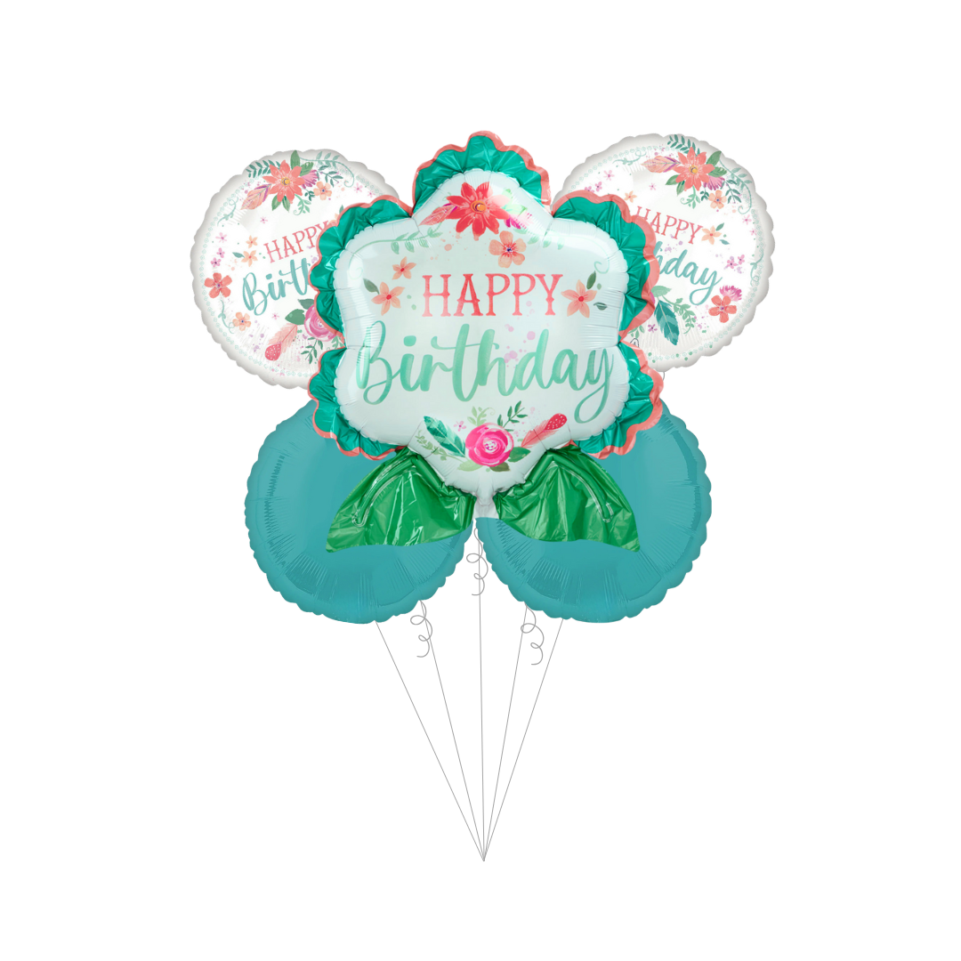 Free Spirit Birthday Foil Balloon Bundle