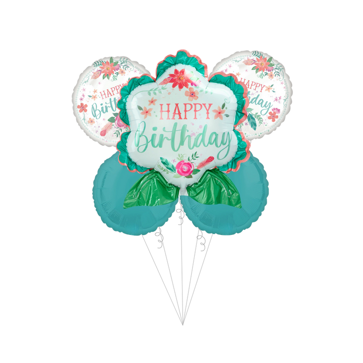 Free Spirit Birthday Foil Balloon Bundle