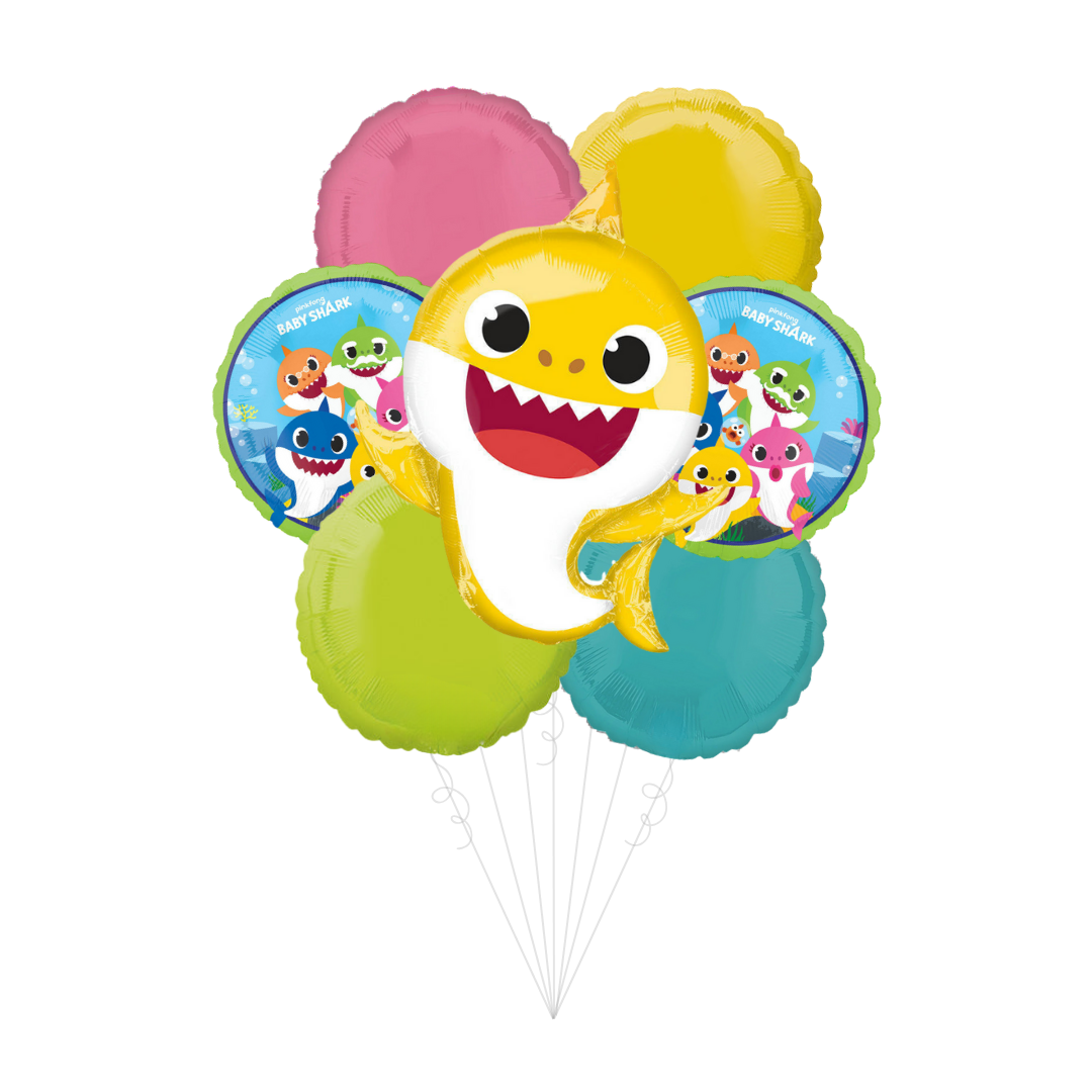 Baby Shark Foil Balloon Bundle