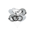 Silver Engagement Basic Balloon Bundle