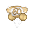 Golden Age 60th Birthday Basic Balloon Bundle