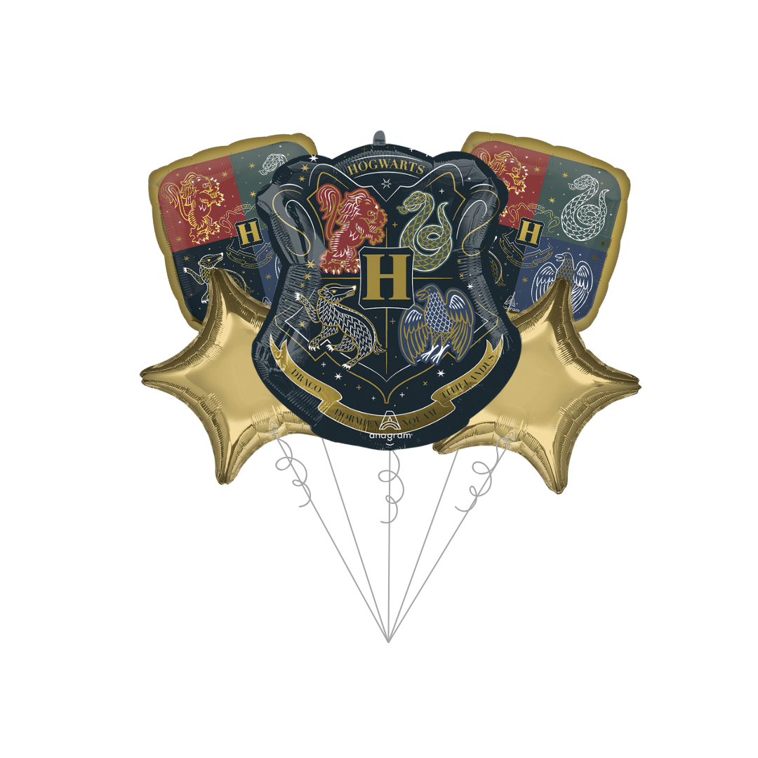 Harry Potter Hogwarts House Crest Basic Balloon Bundle