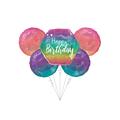 Ombre Sparkle Birthday Basic Balloon Bundle