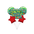 Pixel Party Birthday Basic Balloon Bundle
