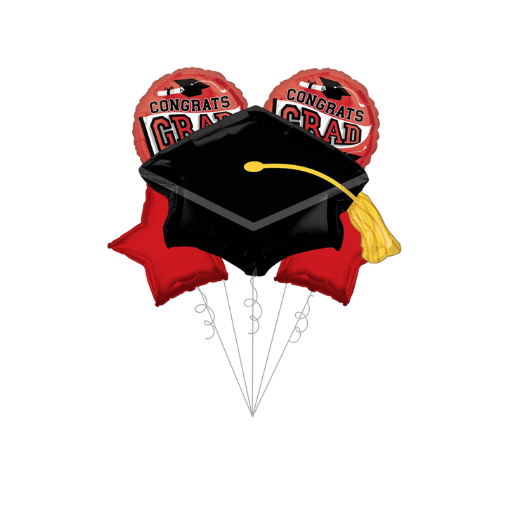 Red Graduation School Colors Be True to your school