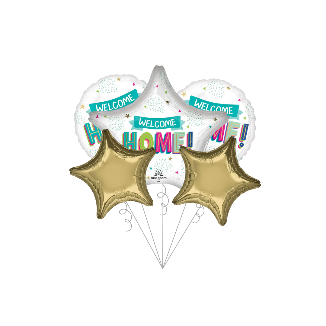 Star Welcome Home Basic  Balloon Bundle