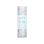 Blue mermaid confetti tube with pastel circle pieces for birthday from Parte Haus party supply store in Bethesda MD
