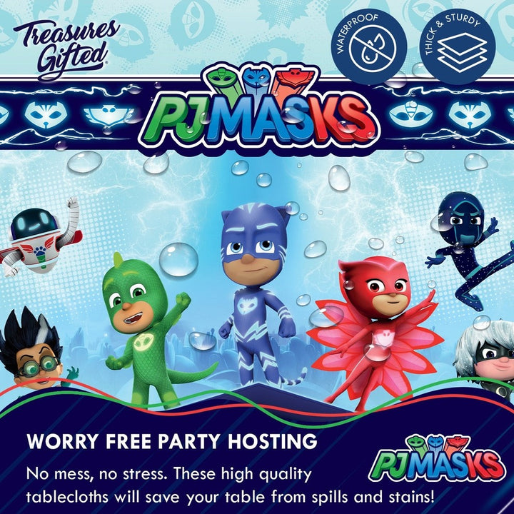 Blue PJ Masks Tablecloth
