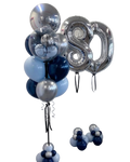 Blue Silver Luxe Set