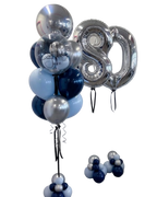 Blue Silver Luxe Set