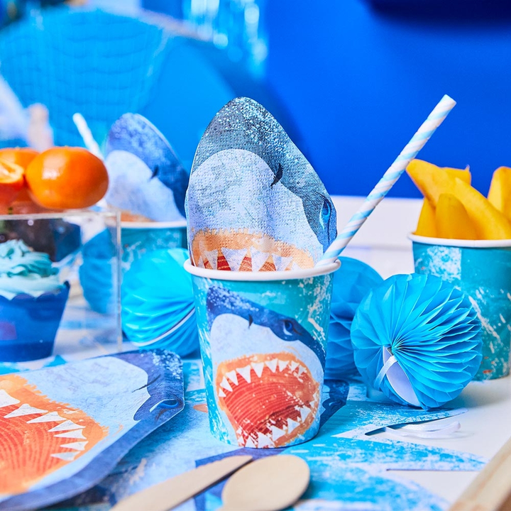 Blue King of the Sea Party Dinner Napkins