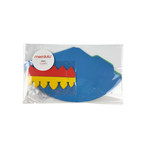 Blue and green dinosaur hats with colorful spikes for kids birthday from Parte Haus party supply store in Bethesda MD