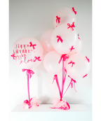 Bows & Ribbons Charm Personalized Balloons