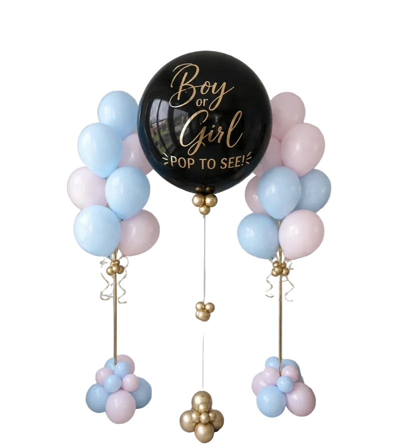 Boy Or Girl? Gender Reveal Balloon Bundle