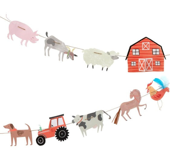 On The Farm Garland