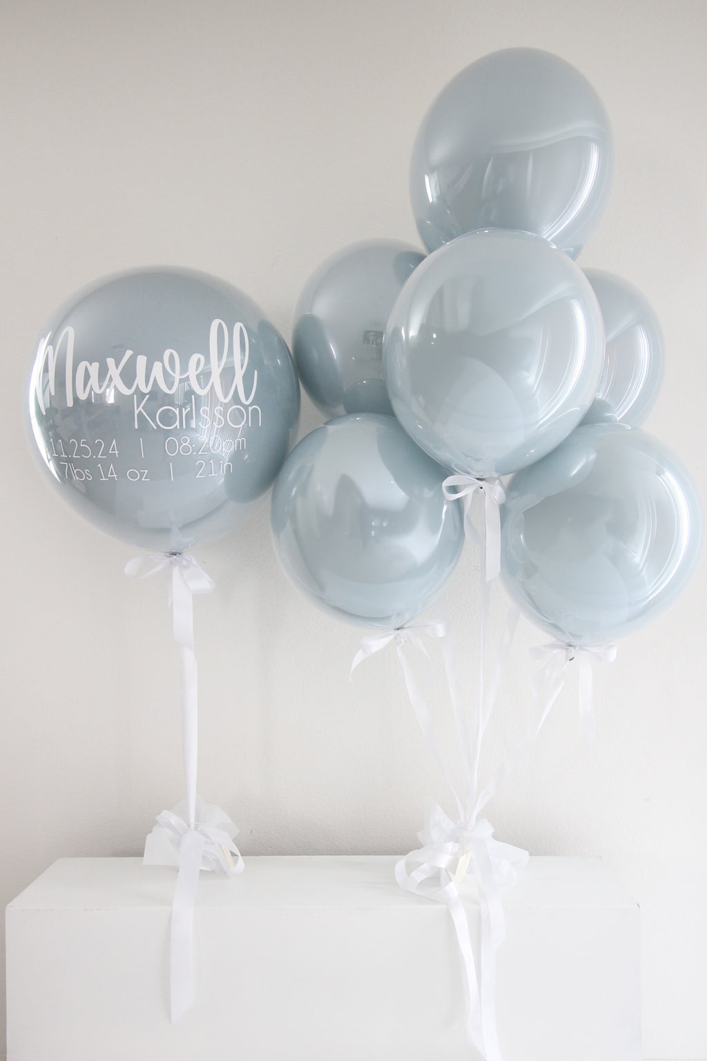Sky Dream Pastel Personalized Balloons